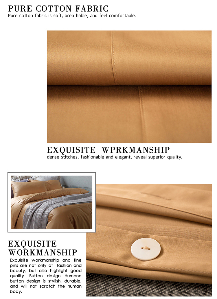 Customized 100% Cotton Bedroom Comforter Set