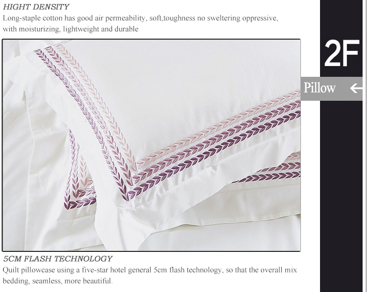 Comfortable Embroidered Duvet Cover