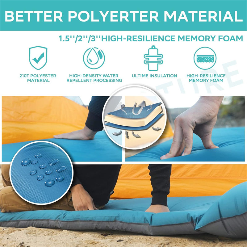 Factory Supply Lightweight Inflatable Sleeping Pad Factory Supply Lightweight Inflatable Sleeping Pad