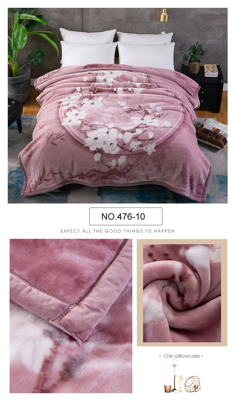 Polyester Polyester Blanket Heavy