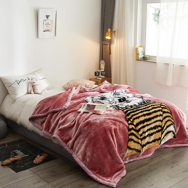 Lightweight Polyester Blanket Modern Design