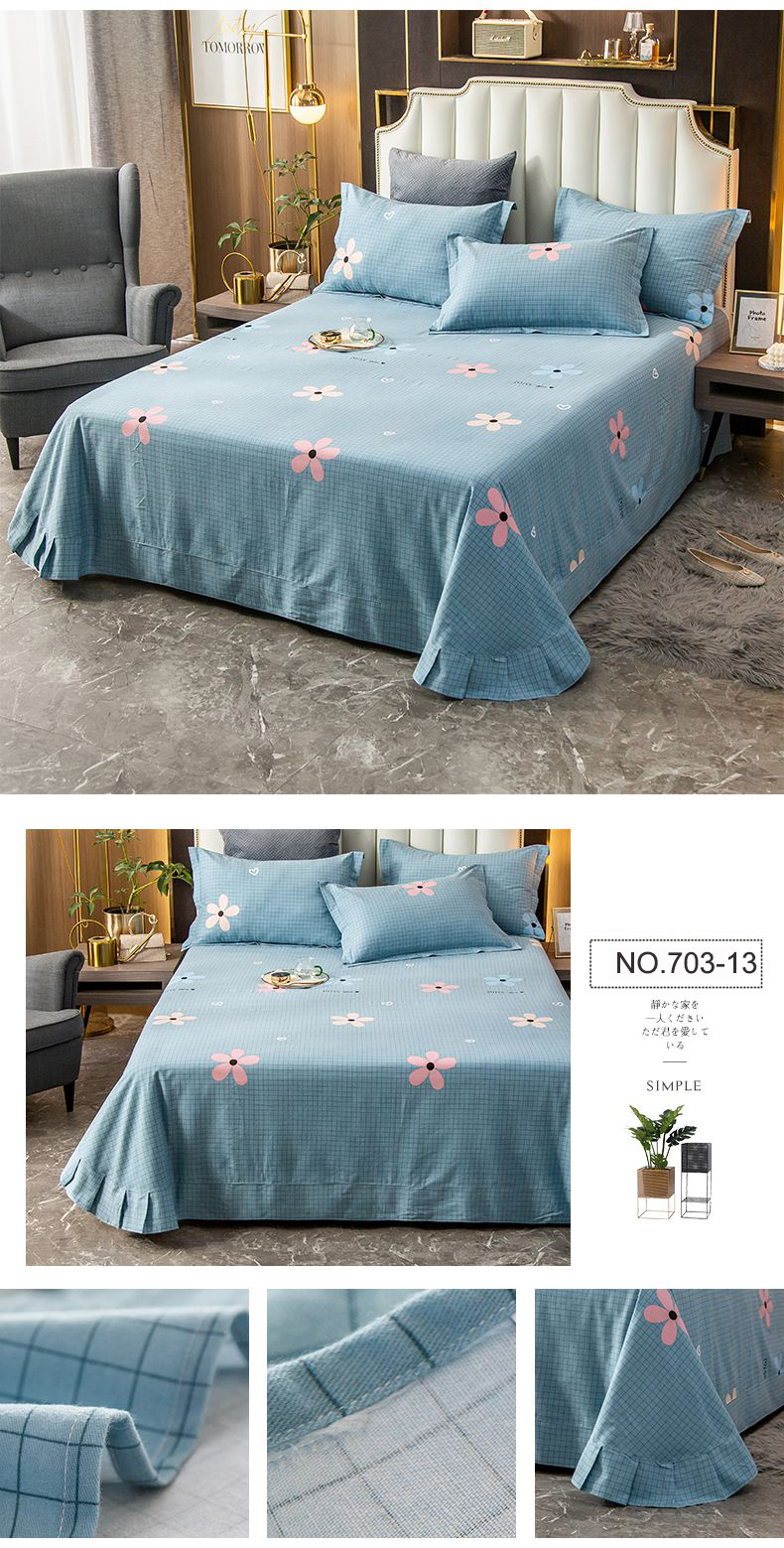 Single Bedsheet Cartoon