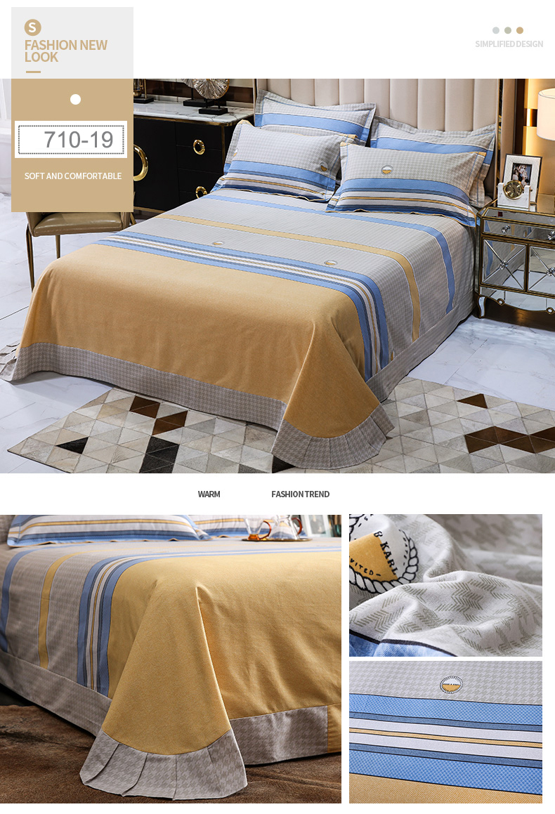 Sheet Set Fabric Comfortable