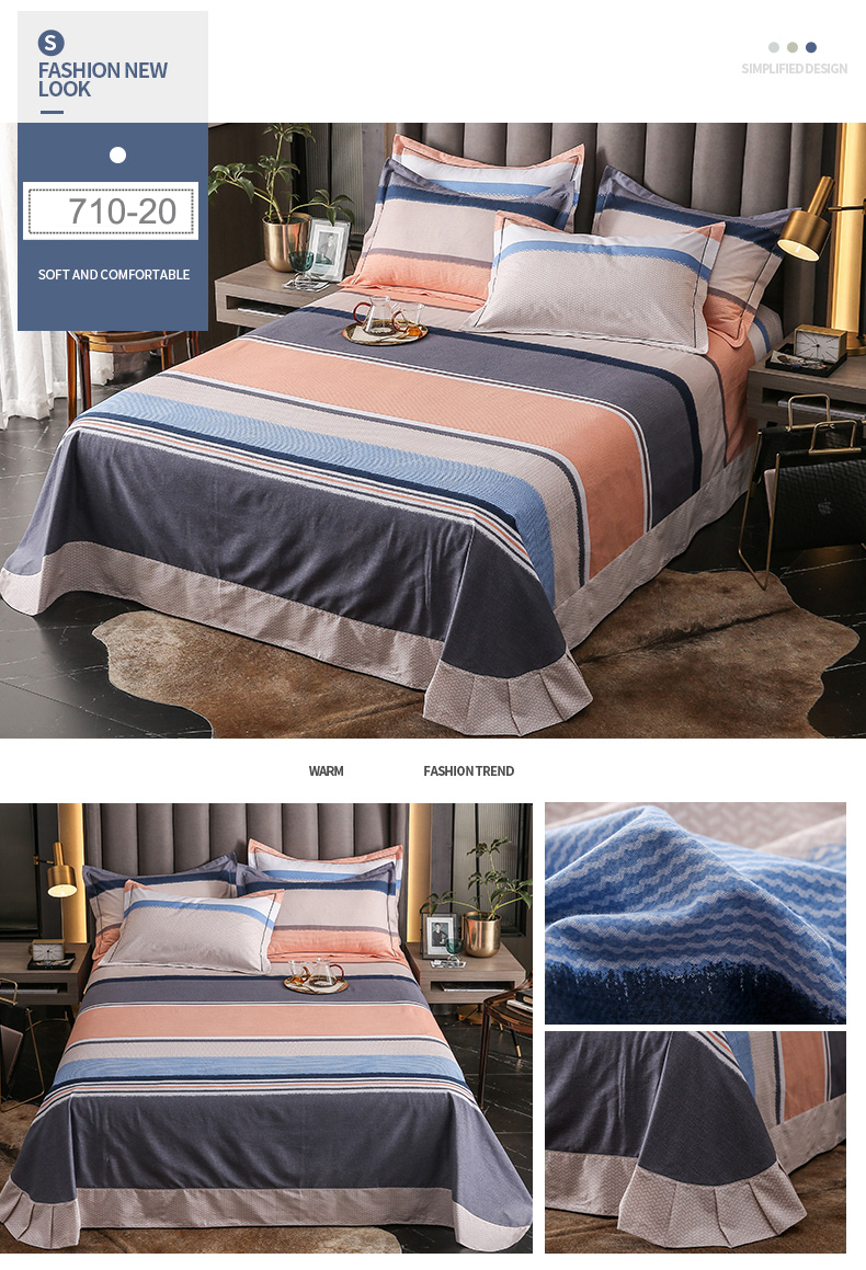 King Bed Linen Bedsheet