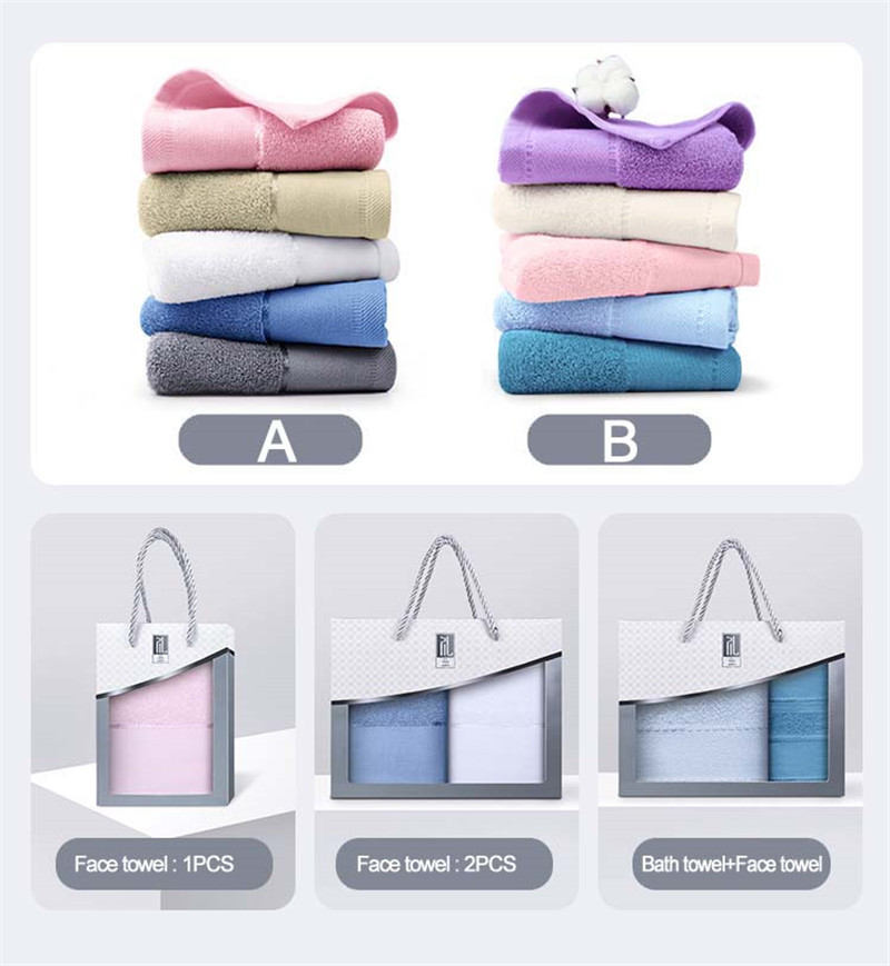 Gift With Embroidery Cotton Hotel Towel Toallas