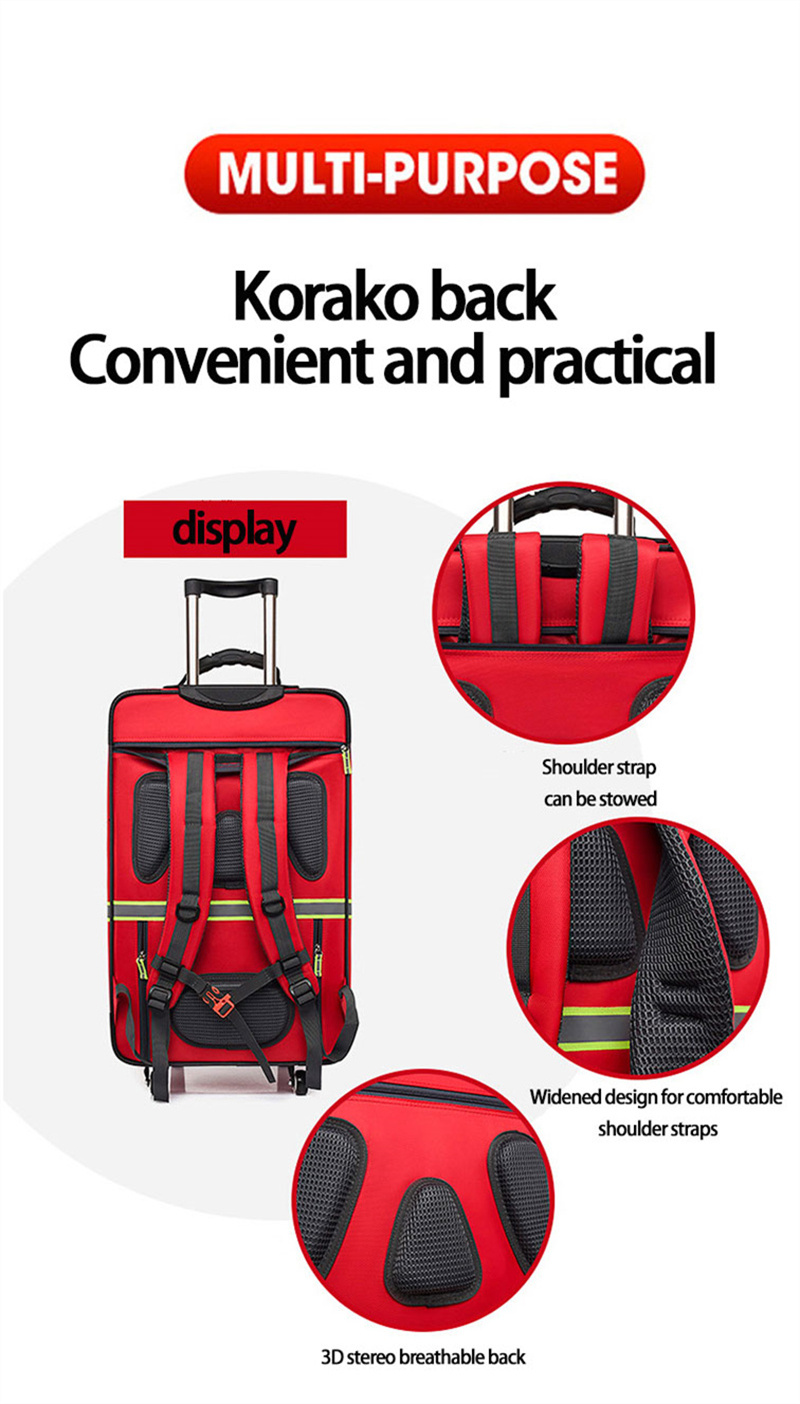 Emergency Backpack Survival First Aid Bag Tactical