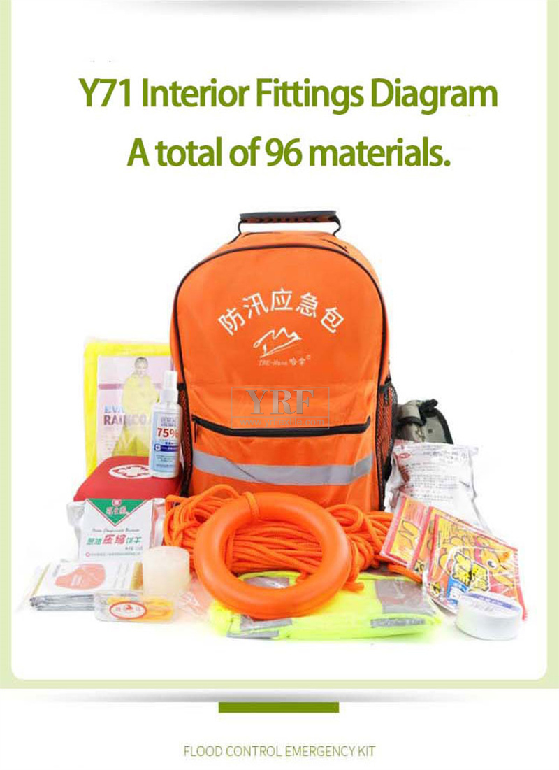Flood Front-line Rescue Bag Equipment