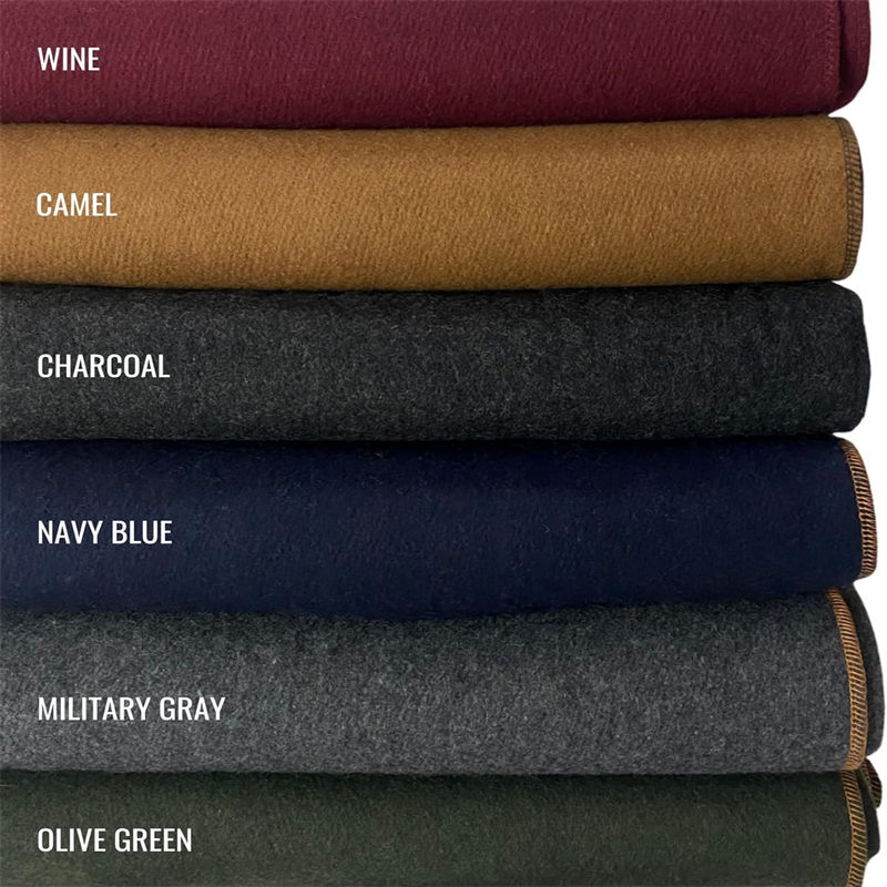 480g Black 70% Wool Recovery Blanket