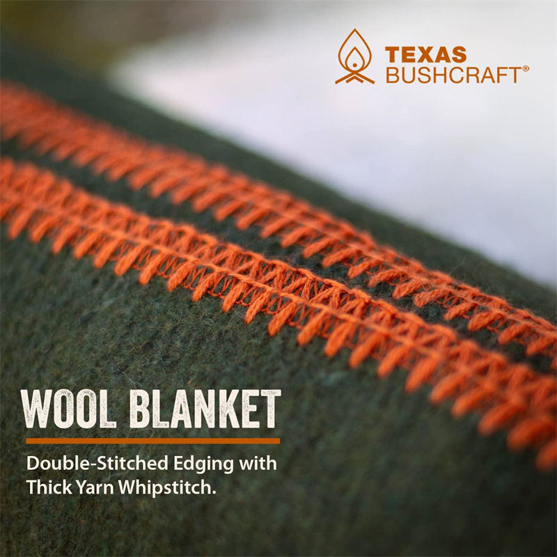 YRF 160x210cm 85% Wool Fireproof High - absorbency Blanket