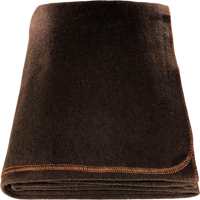 Breathable 70% Wool -3°C Army Blanket