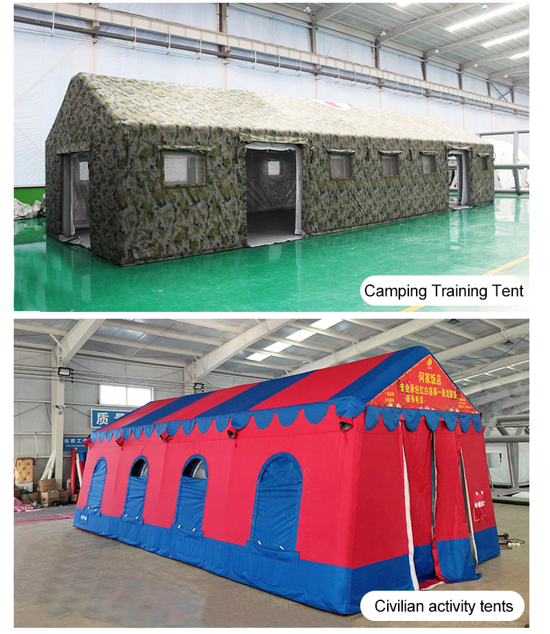 Military waterproof wind-resistant tent