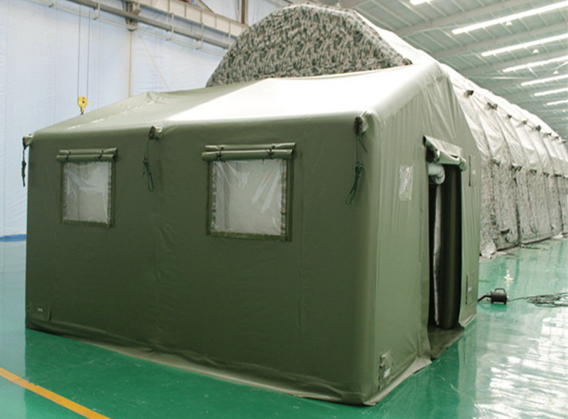 Outdoor Training Military Gree Inflatable Tent, All-Season