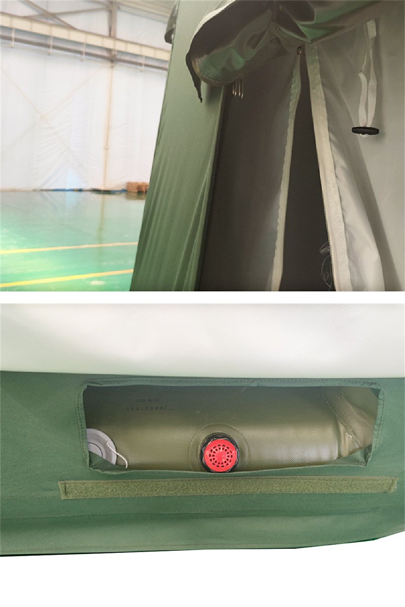 5-minute setup combat readiness tent