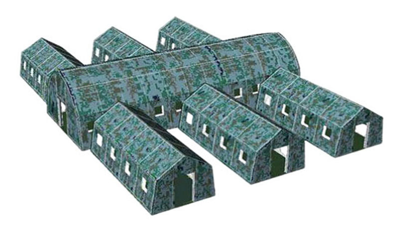 Level 8 Wind Resistant Military Camo Tent