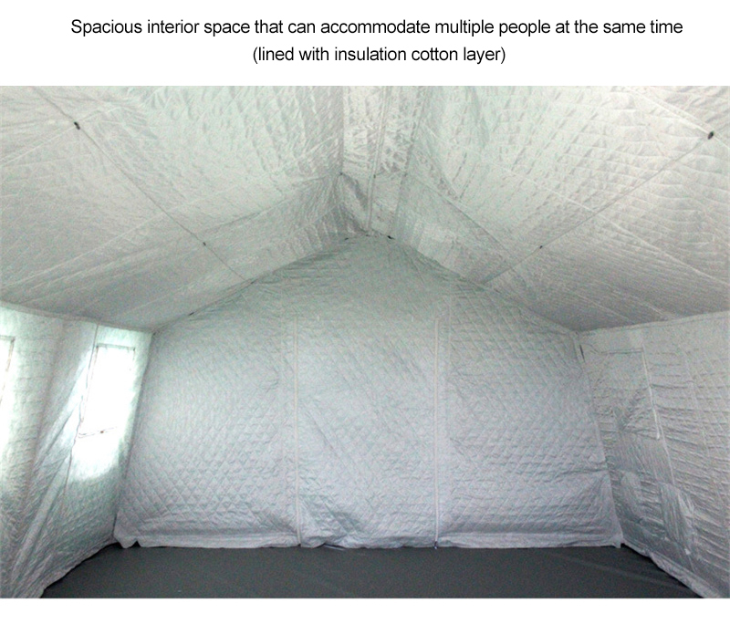 Extra long tent B1 flame - retardant flood