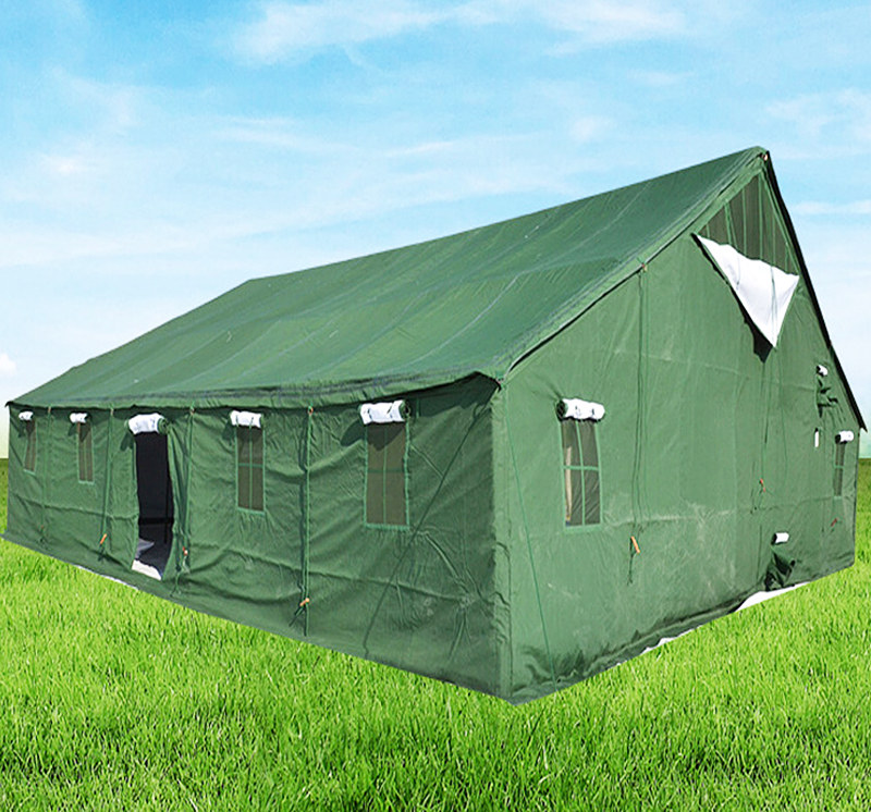 Durable Green emergency tent