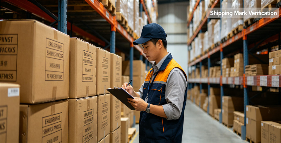 Blanket warehouse receiving check for batch quantity, carton condition and document comparison
