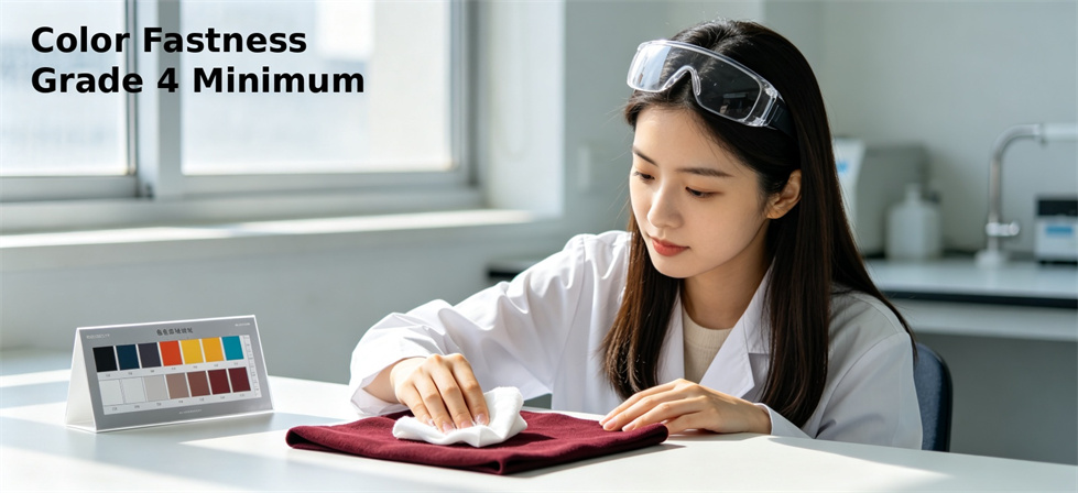 Emergency relief blanket color fastness test for shade control and sample approval review Emergency relief blanket color fastness test for shade control and sample approval review