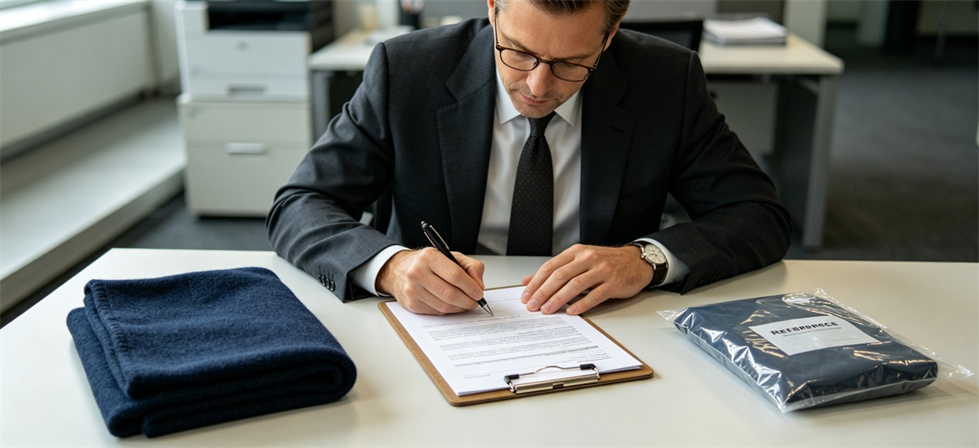 Blanket sample approval signing for institutional blanket procurement, inspection and supply planning