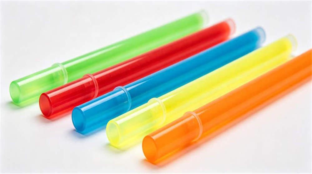 Glow sticks in multiple colors for emergency evacuation route marking at camps