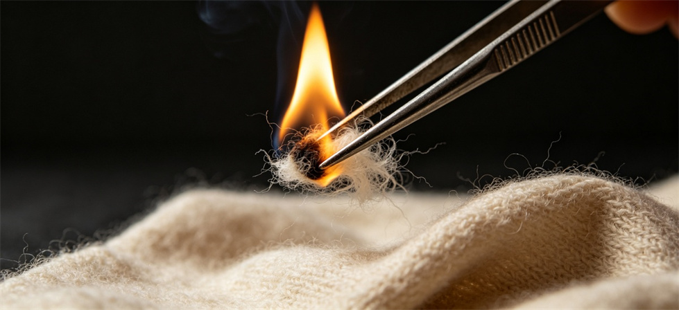 Blanket burn test for institutional blanket procurement, inspection and supply planning