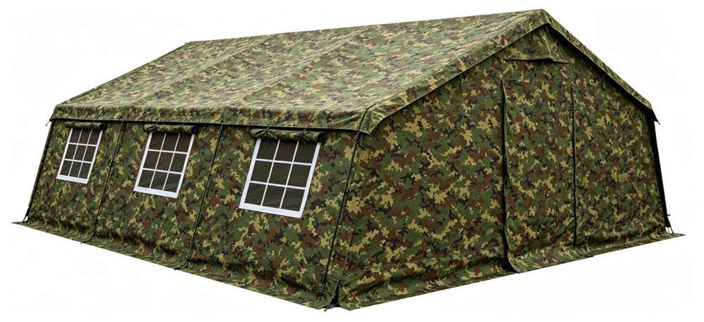 Camouflage military relief tent heavy duty