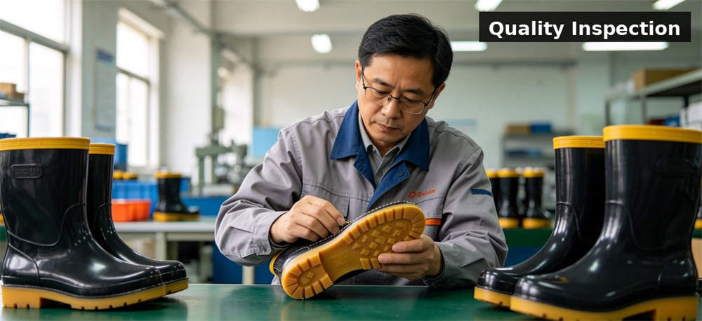 Rubber boots cleaning water brush for institutional procurement, inspection and supply planning