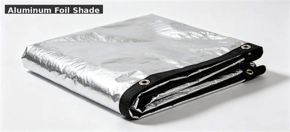 Sunshade aluminum foil folded white bg for institutional procurement, inspection and supply planning