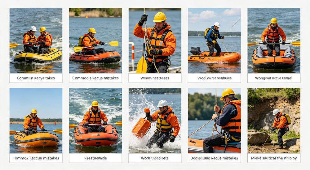 Ten common rescue mistakes photo grid, training and proper earthquake emergency kit prevent errors that cost lives during disaster operations Ten common rescue mistakes photo grid, training and proper earthquake emergency kit prevent errors that cost lives during disaster operations