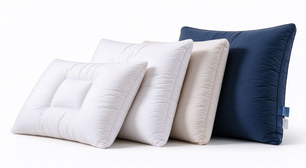 School dormitory pillow types firmness comparison for school bedding supplier buyers, contrasting polyester fibre and foam pillows for bunk bed bedding packages in student accommodation School dormitory pillow types firmness comparison for school bedding supplier buyers, contrasting polyester fibre and foam pillows for bunk bed bedding packages in student accommodation