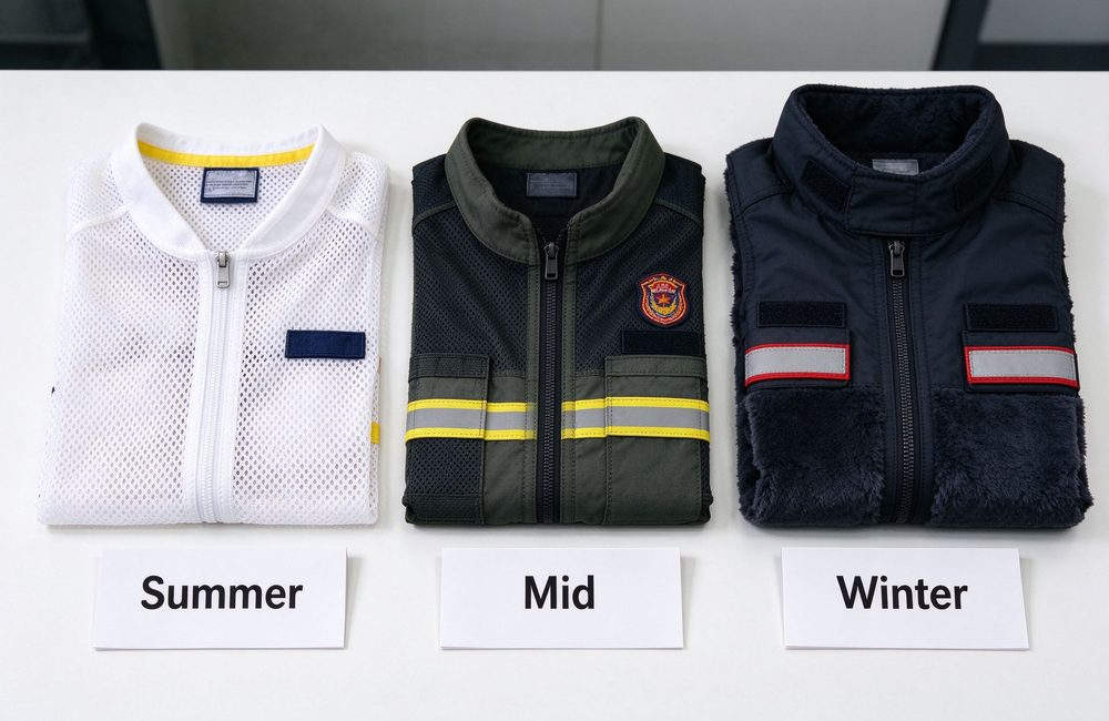 Side view of fabric layer comparison of emergency rescue clothing for rescue uniform protection balance and emergency response clothing material quality for team bulk procurement