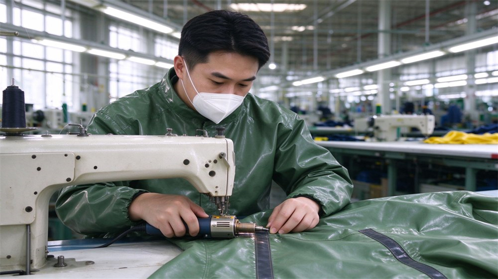 chemical resistant clothing barrier technology detail professional grade certified standard high quality durable reliable industrial safety equipment for bulk wholesale supply from China factory direct