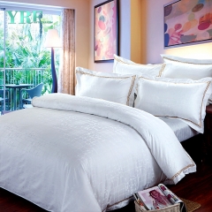 luksusowy podwójny biały zestaw arkuszy