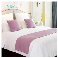 Cotton Bed Len Pink Bed Runner