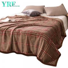 Luksusowa, klasyczna narzuta z polaru