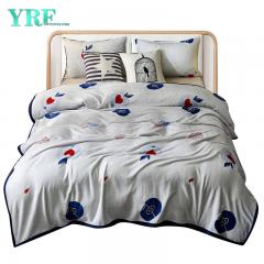 Lekki dwustronny narzuta polarowa