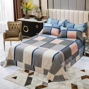 For Plaid Double Bedsheet