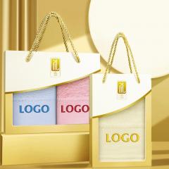 Ręcznik kąpielowy bawełniany z nadrukiem na prezent