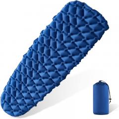 Bezgłośna nadmuchiwana mata do spania Organizacji Narodów Zjednoczonych